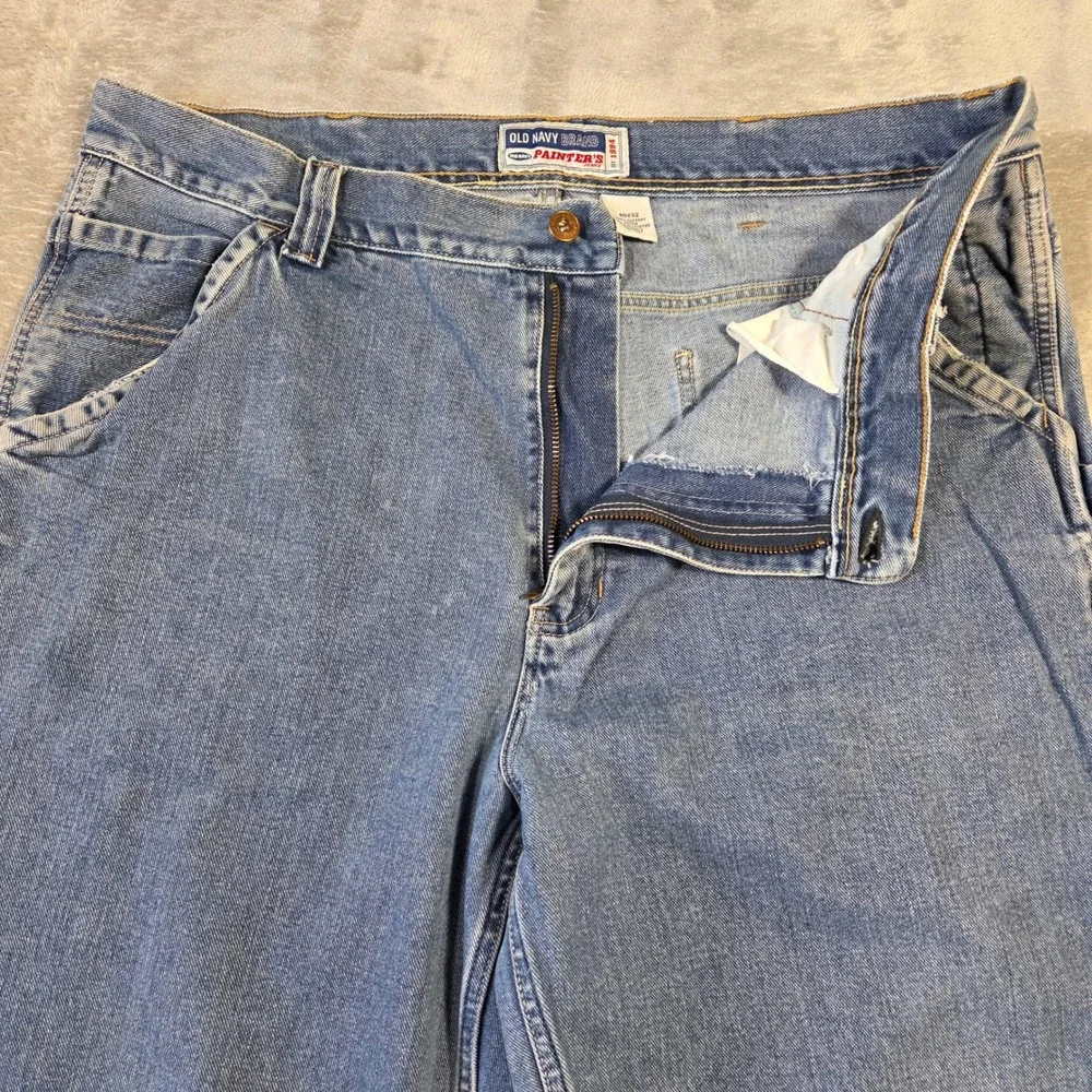 Old Navy Y2k Painters Jeans Mens 40x32 Baggy Carpenter Skater Grunge Punk Street